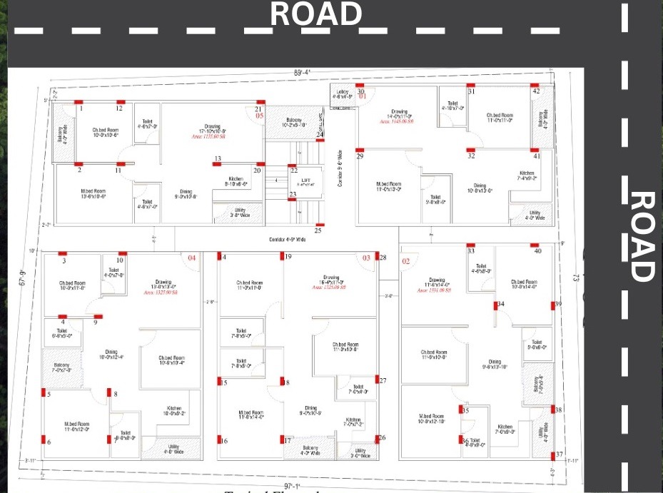 3 BHK Flats available for sale in Ramamurthynagar